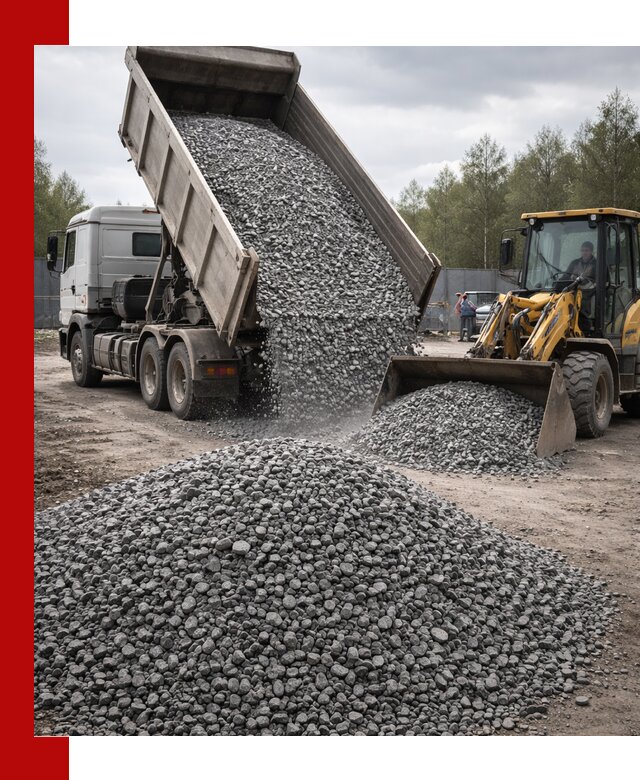 Доставка и продажа щебня гранитного в Реутове