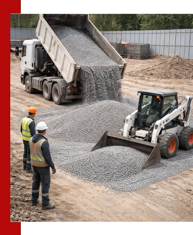 Доставка и продажа гранитного щебня фракции 0-5 в Реутове