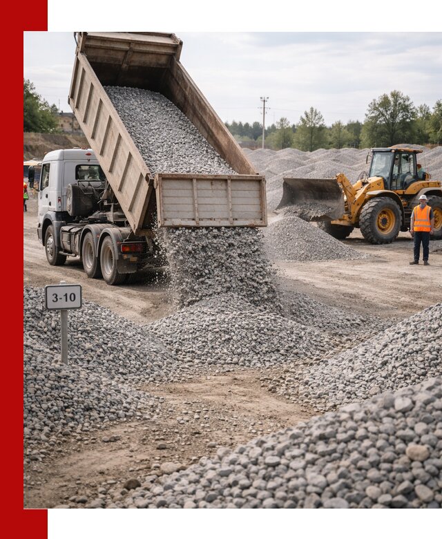Гранитный щебень фракции 3–10: доставка и продажа в Реутове