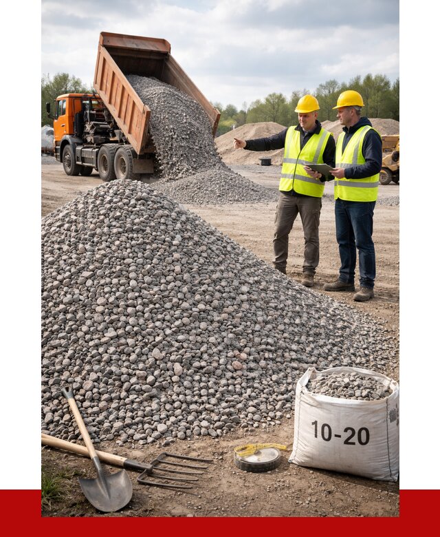 Гранитный щебень фракция 10-20 в Реутове от 4371 руб.|ПРОНЕРУДРтв