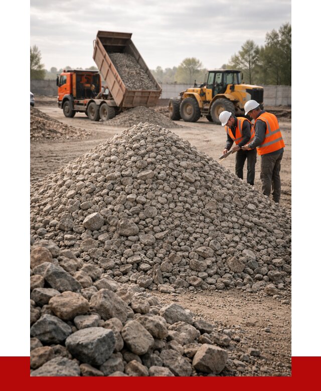 Гранитный щебень фракция 40-70 в Реутове от 2602 руб ПРОНЕРУДРтв