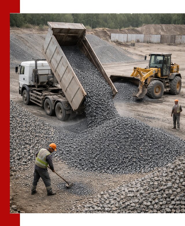 Щебень габбро-диабаз фр. 5-20 с доставкой в Реутове