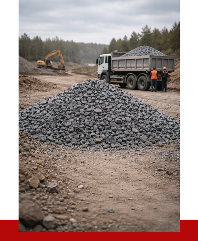 Щебень габбро диабаз фракция 40-70 в Реутове от 2290 р-ПРОНЕРУДРтв