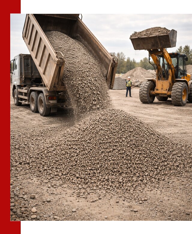 Гравийный щебень фракция 3–10 с доставкой в Реутове