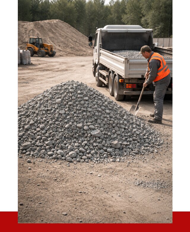 Гравийный щебень фракция 5-10 в Реутове от 2290 р. | ПРОНЕРУДРтв