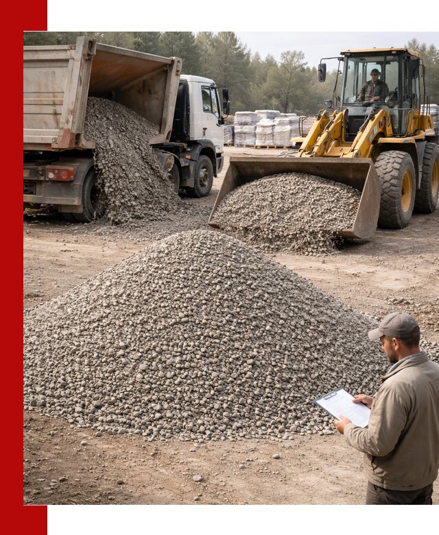 Гравийный щебень фракция 5–10 с доставкой в Реутове