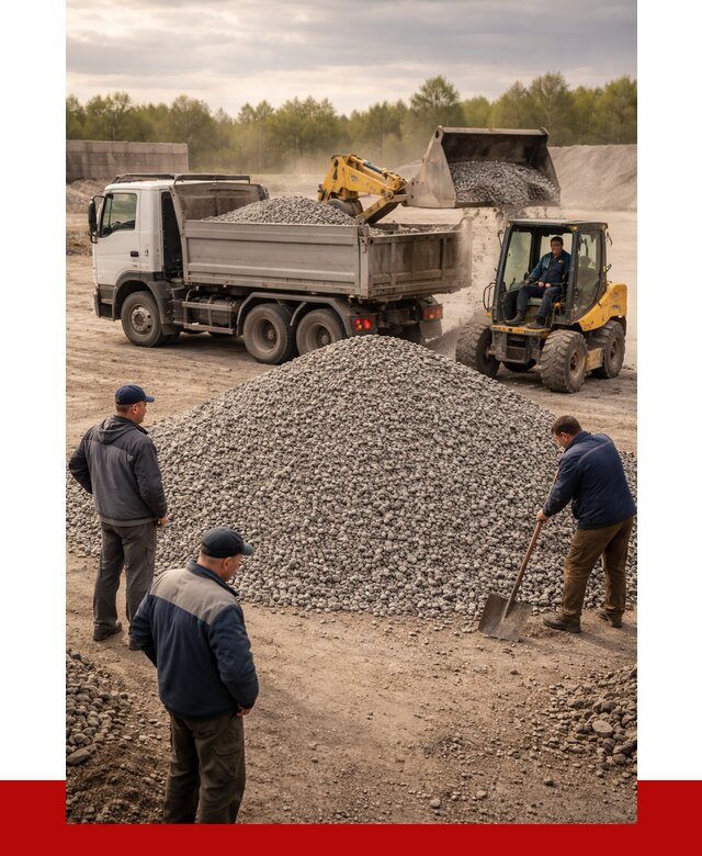 Гравийный щебень фракция 5-20 в Реутове от 2498 р. ПРОНЕРУДРтв
