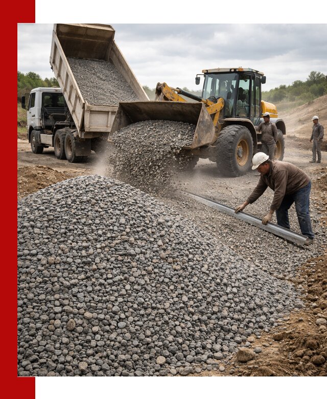 Гравийный щебень фракция 5-20 с доставкой в Реутове