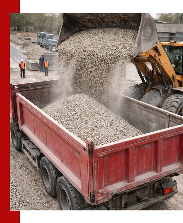 Купить известняковый щебень фракции 0-5 с доставкой в Реутове