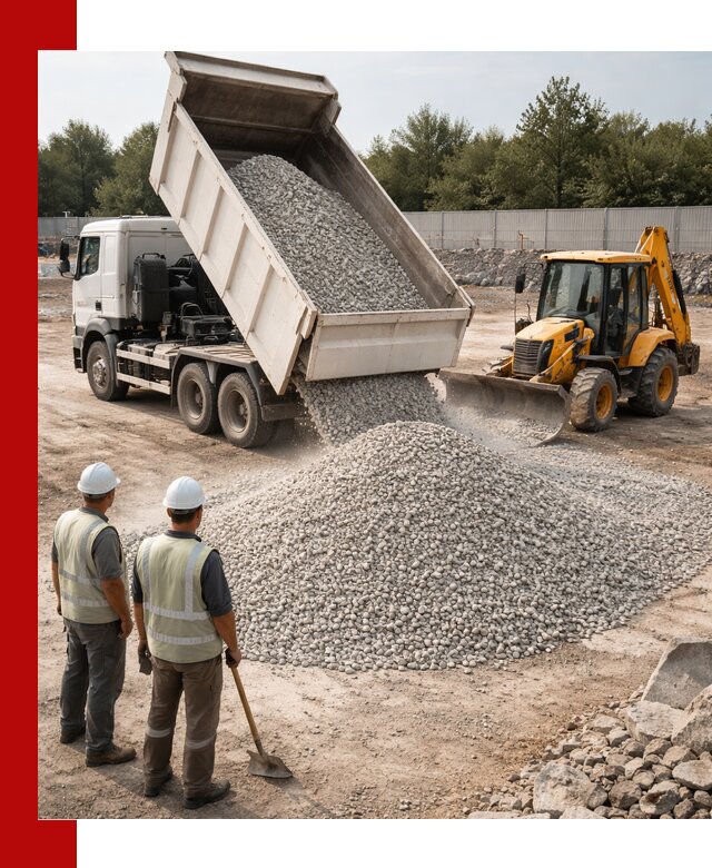 Купить известняковый щебень фракции 5–10 мм с доставкой в Реутове