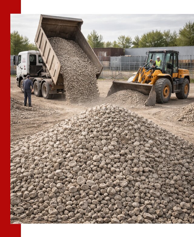 Доломитовый щебень фракции 20–41 с доставкой в Реутове