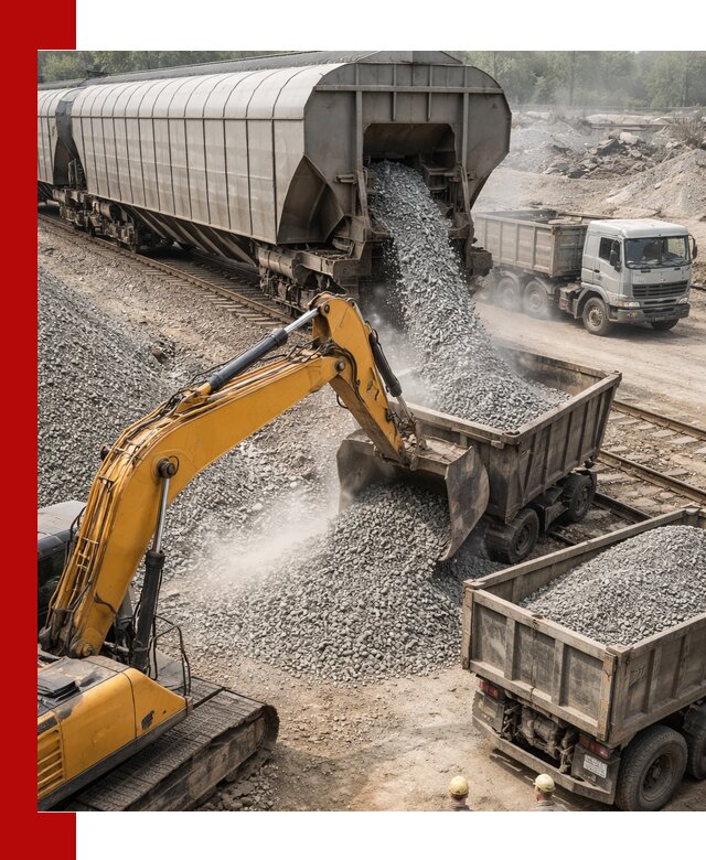 Доставка железнодорожного щебня в Реутове крупными партиями быстрого отгруза