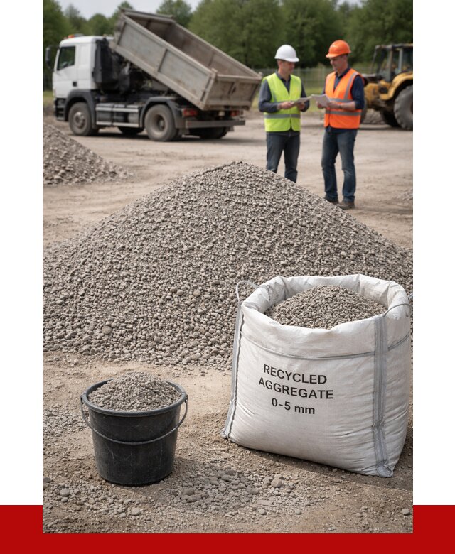 Вторичный щебень фракция 0-5 в Реутове от 1665 р. ПРОНЕРУДРтв