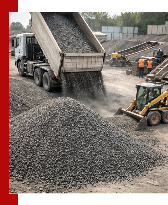 Вторичный щебень фракция 0–5 с доставкой в Реутове