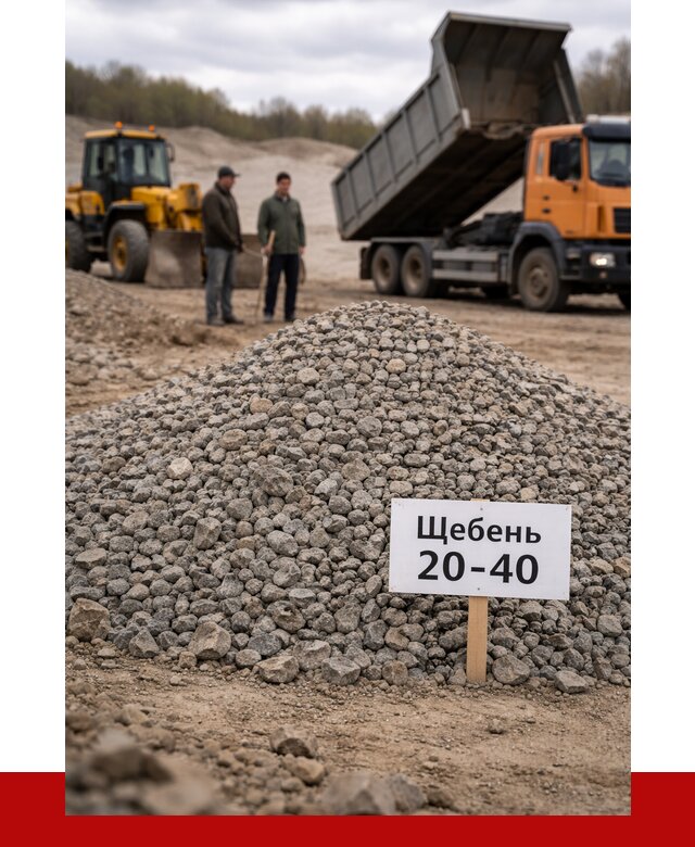 Бетонный щебень фракция 20-40 в Реутове от 2550 р. | ПРОНЕРУДРтв