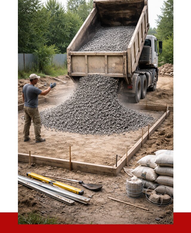 Купить щебень для фундамента в Реутове от 4683 р. | ПРОНЕРУДРтв