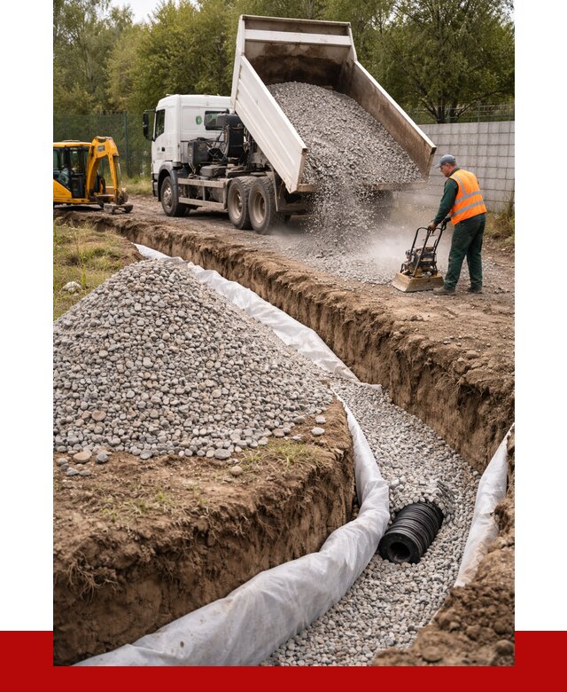 Щебень для дренажа в Реутове от 1925 р., ПРОНЕРУДРтв доставка