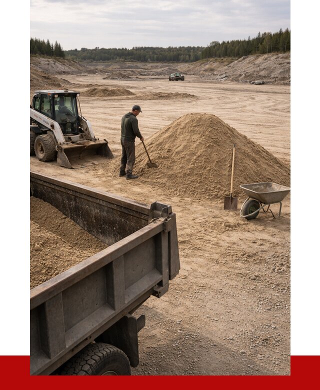 Карьерный песок среднезернистый в Реутове, от 2290 р. ПРОНЕРУДРтв