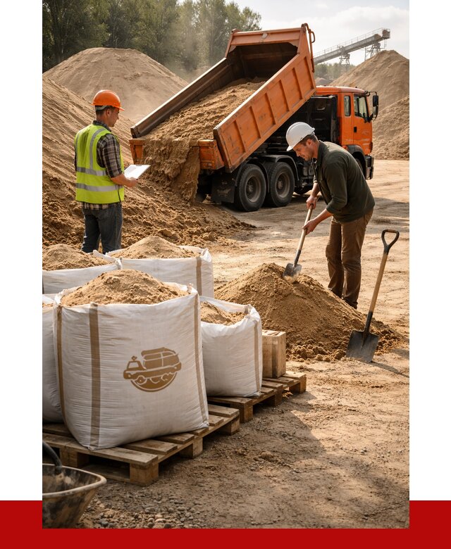 Строительный песок в Реутове от 2290 р. с доставкой, ПРОНЕРУДРтв