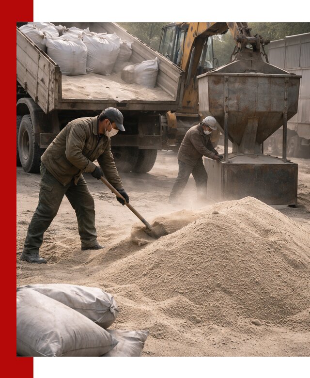 Кварцевый песок для пескоструя в Реутове — доставка и качество