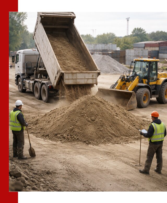 Доставка и продажа пескогрунта оптом и в розницу в Реутове