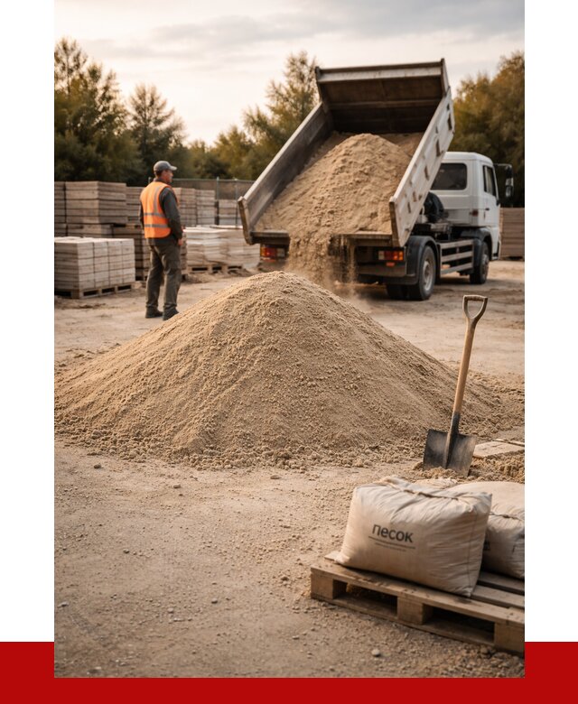 Купить сухой песок в Реутове с доставкой от 2498 р. | ПРОНЕРУДРтв