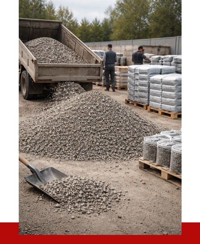 Гравий фракция 5-20 в Реутове купить от 2394 р. ПРОНЕРУДРтв