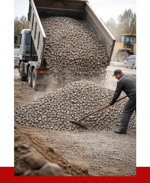 Гравий фракция 20-40 в Реутове от 2602 р. доставка | ПРОНЕРУДРтв