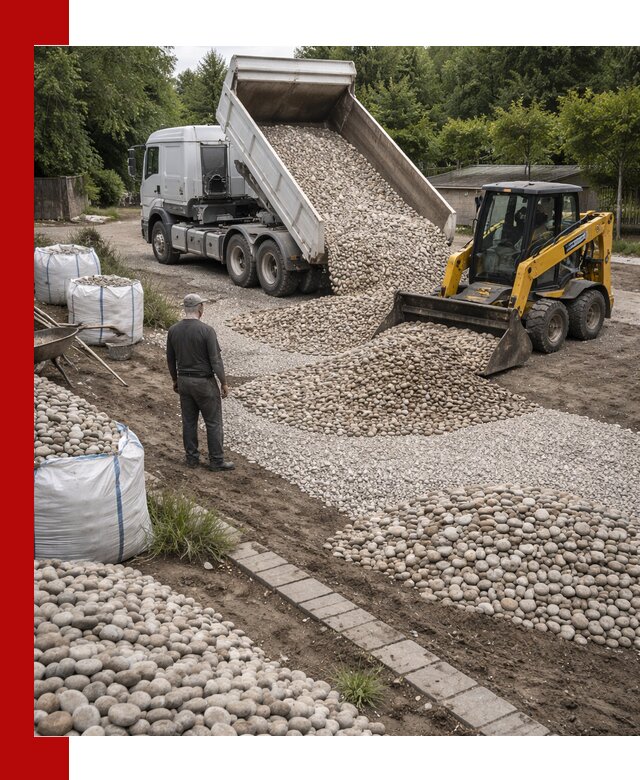 Доставка морской гальки оптом и в розницу в Реутове