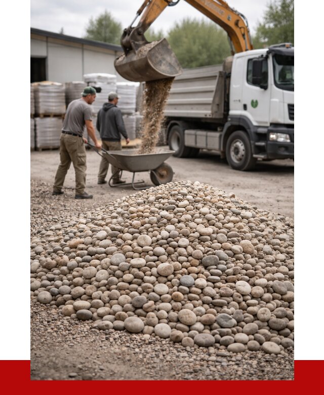 Галька декоративная в Реутове от 3330 р. за куб | ПРОНЕРУДРтв