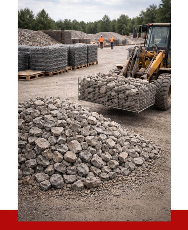 Камень для габионов фракция 70-150 в Реутове от 4371 р. | ПРОНЕРУДРтв