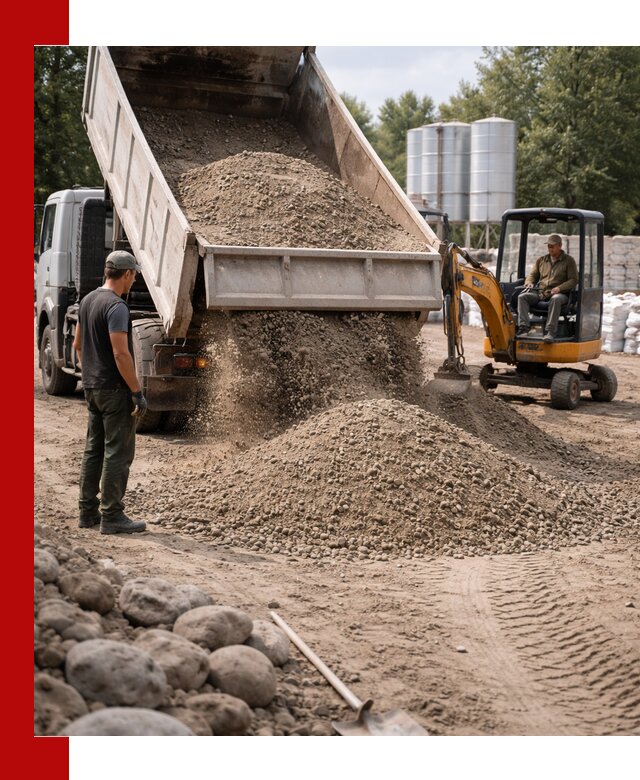 Доставка ПГС С3 в Реутове самосвалами и миксерами