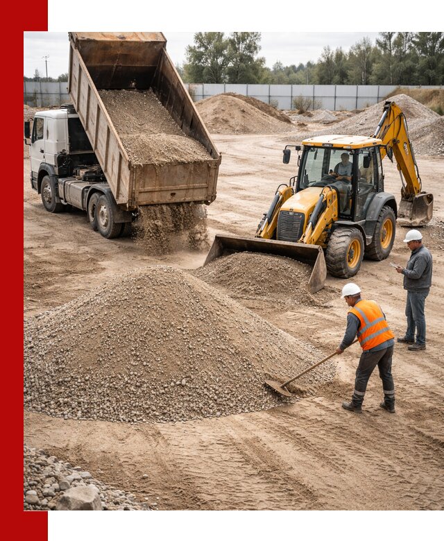 Поставка и доставка ПГС С4 в мешках и самосвалах в Реутове