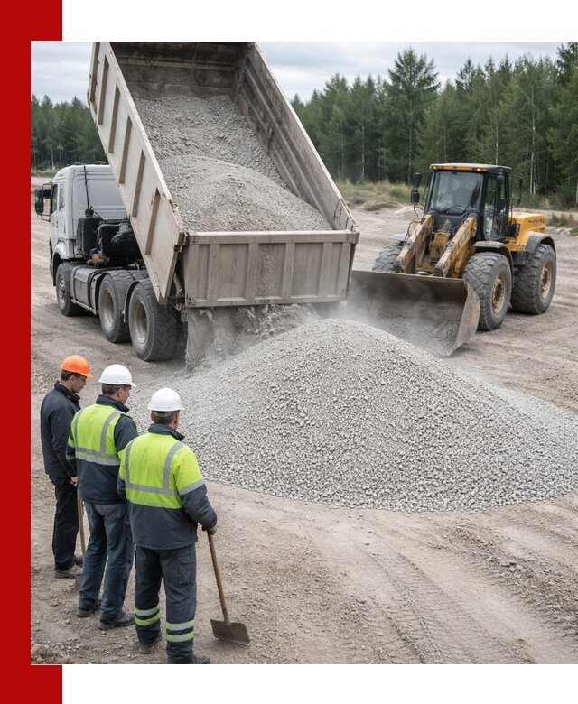 Известняковый отсев 0-5 доставка в Реутове быстро и выгодно