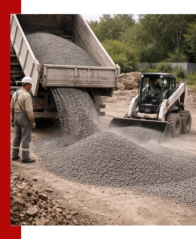 Доставка гравийного отсева 0-5 в Реутове оптом и в розницу