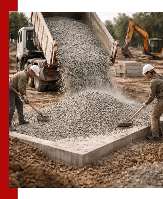 Доставка и продажа отсева для бетона в Реутове