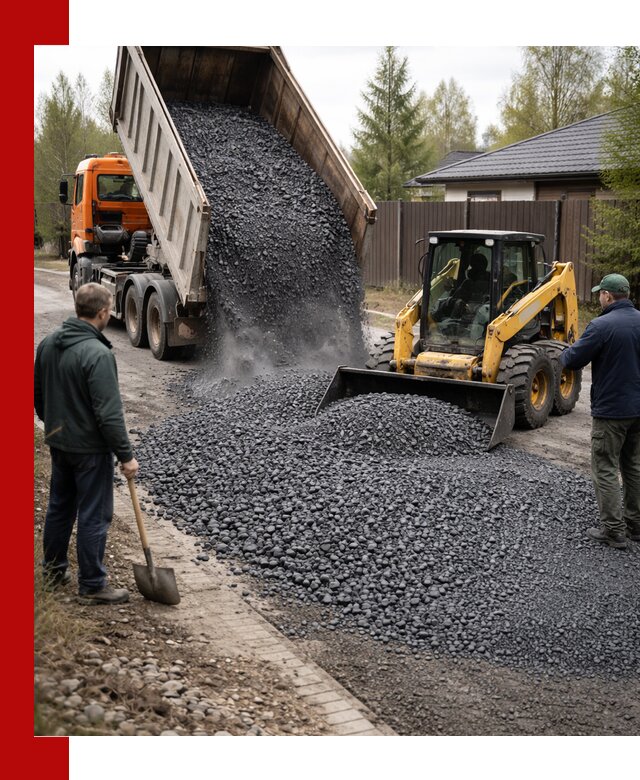 Крошка габбро с доставкой в Реутове для строительных работ