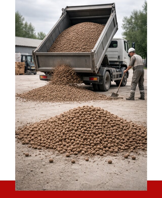 Керамзит с доставкой в Реутове от 4371 р. за м3 | ПРОНЕРУДРтв