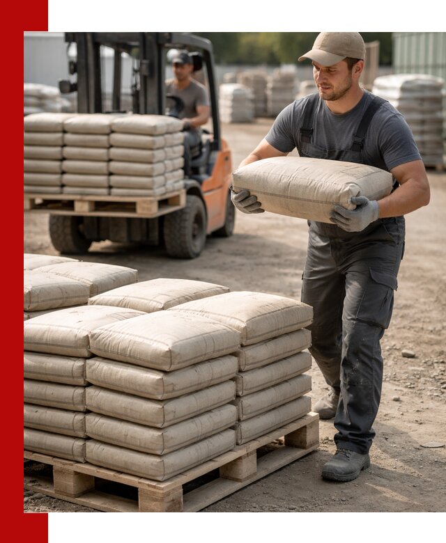 Доставка цемента в мешках оптом и в розницу в Реутове