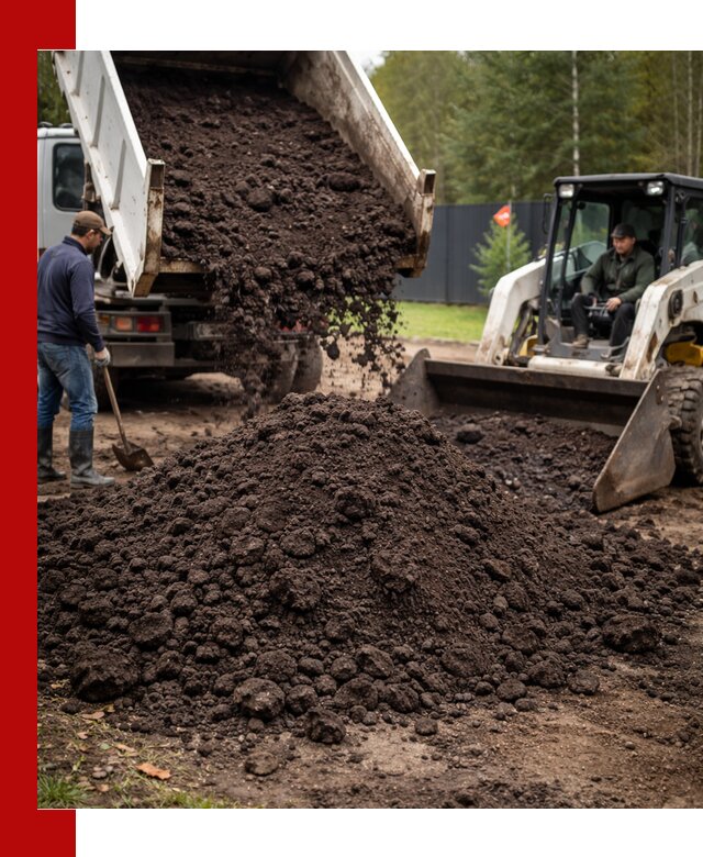 Плодородный грунт с доставкой в Реутове для садов и огородов