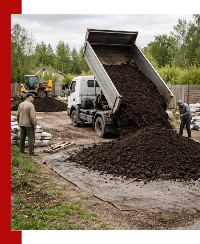 Доставка качественного почвогрунта в Реутове оптом и в розницу
