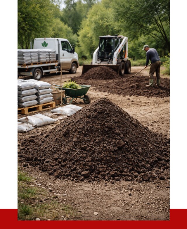 Грунт для озеленения с доставкой в Реутове от 1873 р. | ПРОНЕРУДРтв