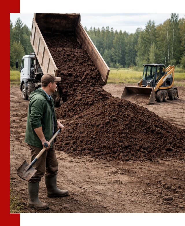 Купить верховой торф с доставкой в Реутове для садоводства и растений