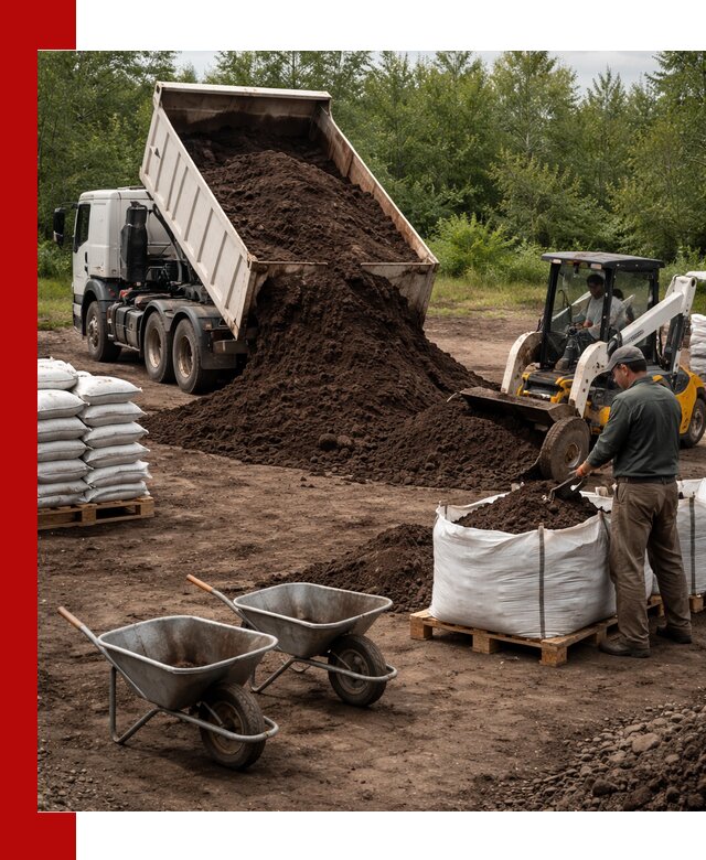 Доставка и продажа торфогрунта в Реутове оптом и в розницу