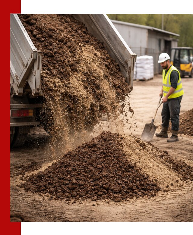Доставка торфо-песчаной смеси в Реутове для строительства и озеленения