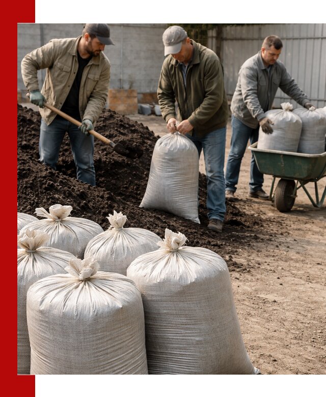 Купить чернозем в мешках с доставкой в Реутове