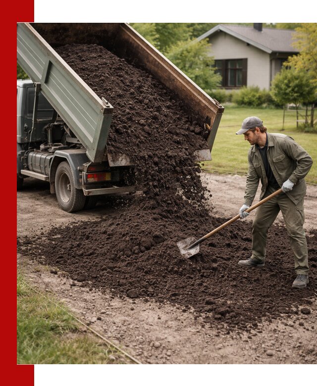 Чернозем для газона с доставкой в Реутове быстро и качественно