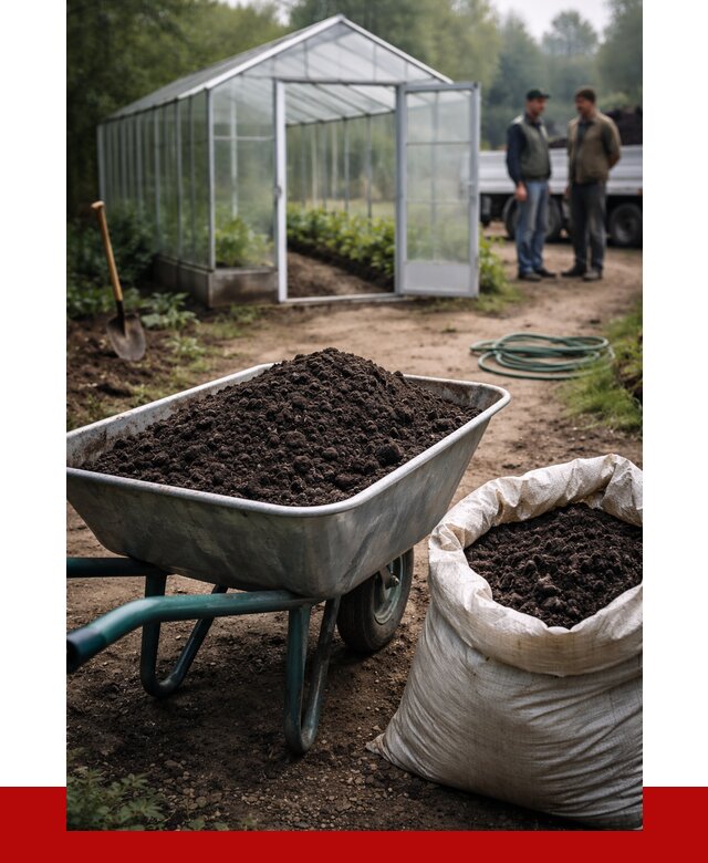 Чернозем для теплицы в Реутове с доставкой от 1561 р. | ПРОНЕРУДРтв