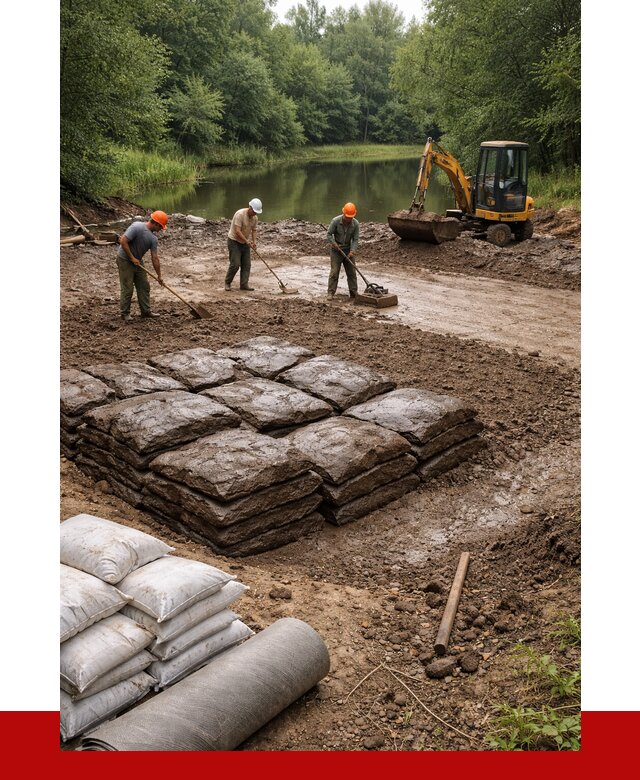 Купить глину для пруда в Реутове от 4683 р. с доставкой | ПРОНЕРУДРтв