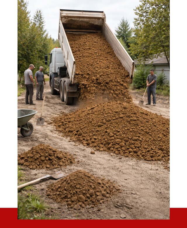 Купить суглинок с доставкой в Реутове от 2602 р. за куб | ПРОНЕРУДРтв